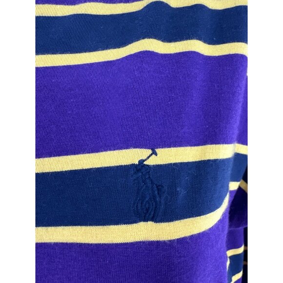 Ralph Lauren Striped Long-Sleeve Tunic Dress With Adjustable Waist Tie Size XL - Picture 4 of 12